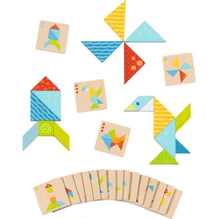 GoKi 56316 - Bunte Tangram Welt
