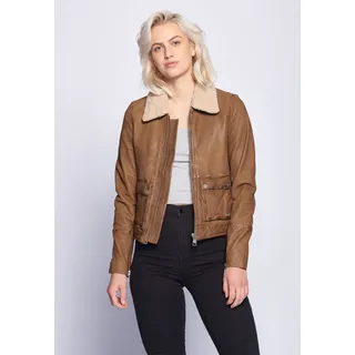 Maze Lederjacke »Lederjacke 42020103«, braun