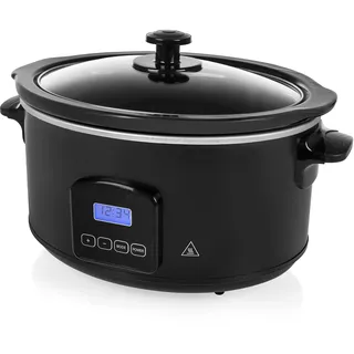 Tristar VS-3920 Slow-Cooker Digital, Dampfgarer | Reiskocher, Schwarz