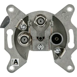 Schwaiger 3-loch - 2 x F-Buchse, 1 x IEC Buchse