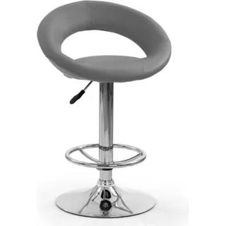 Moderne H-15-Hocker für Esszimmer und Küche - Silber