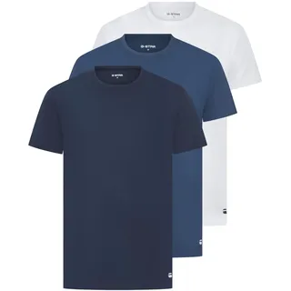 G-STAR Cove sehr weiche Herren T-Shirts/Schlafshirts im 3er-Pack,