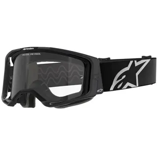 Alpinestars Vision 8 Corp, Crossbrille - Schwarz/Weiß Klar