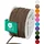 Satin Dunkelbraun 4 mm x 25