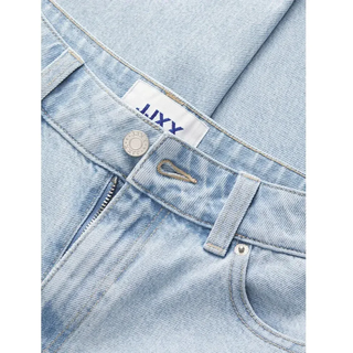 Jack & Jones Lisbon Mom R738 Jjxx Hochtaillierte Jeans - Light Blue Denim - 24 - 30
