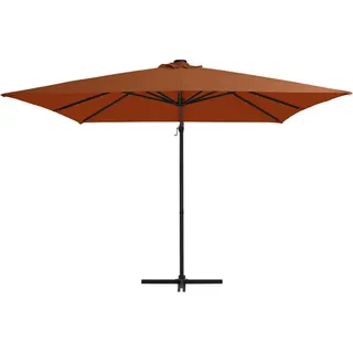 vidaXL Ampelschirm 250 x 250 cm Terracotta