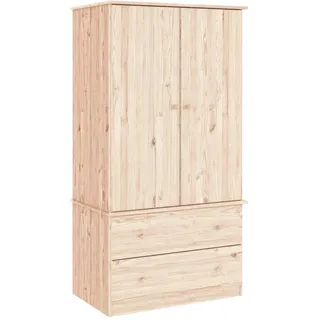vidaXL Kleiderschrank ALTA 90 x 170 x 55 cm Braun