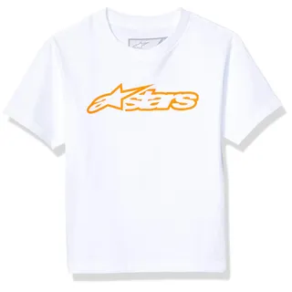 Alpinestars Blaze T-Shirt für Kinder. - Weiß - X-Large