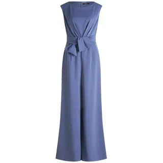 Vera Mont Damen Jumpsuit mit weitem Bein 46, Tansanit Blue
