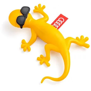 Audi 85H087009L Duftgecko tropische Früchte Lufterfrischer Gecko, gelb, mit Sonnenbrille