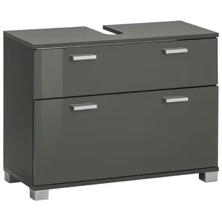 PLACES OF STYLE Waschbeckenunterschrank »Rowan«, Breite 70 cm grau