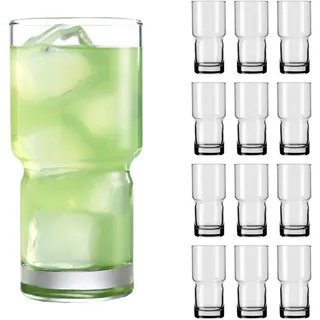 LIBBEY 70532 Trinkglas, "NEWTON", 355 ml, 12er Set, stapelbar