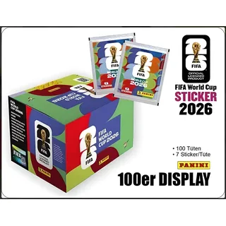 Panini FIFA World Cup 2026 Sticker Collection Box 100-Pack