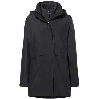 Vaude Idris IV 3in1 Parka Damen schwarz 38