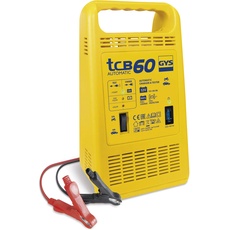 GYS Batterieladegerät Ladegerät und Tester 12V für Starterbatterien mit Säure- oder Gel-Elektrolyt,15-60 Ah, TCB 60