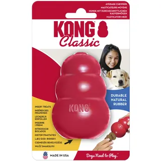 Kong Dog Toy Classic L rot
