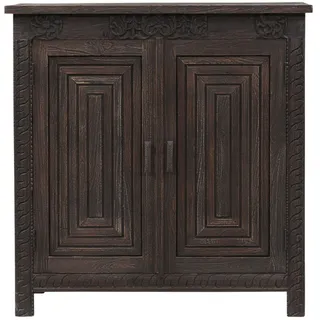 Sideboard Möbel Schrank Camelea Vintage Aesthetic Massivholz 99cm Deko Boho Flur