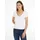 Tommy Tommy Jeans Damen T-Shirt Kurzarm Slim Rib V-ausschnitt White XS