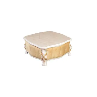 Tische Elegante Möbel Design Couch Tische Couchtische Quadratisch Luxus - Weiß