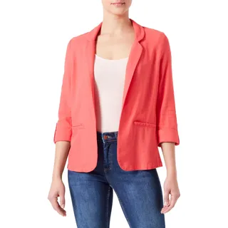 VERO MODA Damen VMJESMILO 3/4 Loose WVN GA NOOS Blazer, Cayenne, M