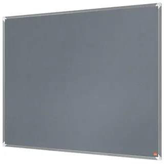 NOBO Filz Pinnwand 120 x 90 cm Grau