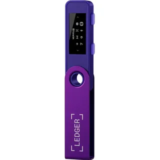 Ledger Nano S Plus - Amethyst Purple (Litecoin, Bitcoin, Cardano, Ether, Dogecoin, TRON, Ethereum Classic, Monero, Ripple, Bitcoin Cash, Stellar), Crypto Wallet, Violett