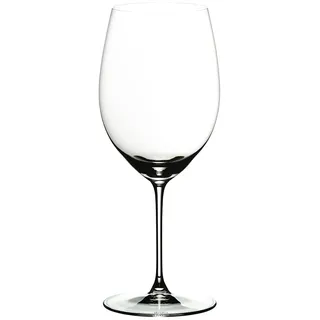 Riedel Vorteilsset 2 x 2 Glas RIEDEL VERITAS CABERNET/MERLOT 6449/0 und 1 x Riedel Microfaser Poliertuch und 4 EKM Living Trinkhalme aus Edelstahl - Creme