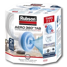 Rubson Aero 360 Nachfüll-Tabs für Luftentfeuchter, 2 Stück