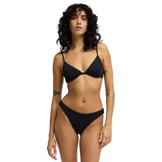 Bikini-Hose BILLABONG "Summer High Tanga", Damen, Gr. XS, US-Größen, schwarz, Obermaterial: 69% Polyester, 23% Polyester, 8% Elasthan., Badehosen Bikini-Hose