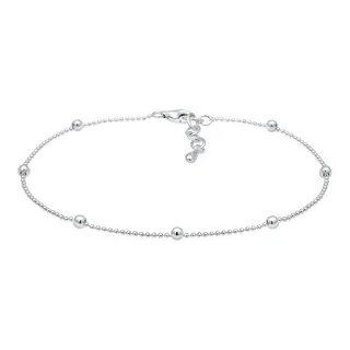 Elli »Fußschmuck Basic Kugel Geo Minimal Trend 925 Sterling Silber«,