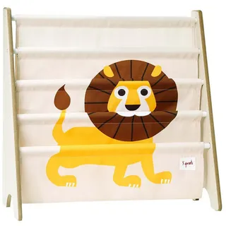 3 Sprouts Bücherregal Löwe gelb