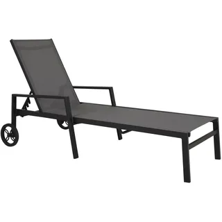 Brafab Leone Gartenliege Aluminium/Textilene klappbar