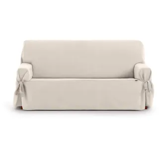 Eysa Levante Sofabezug, Baumwolle, Beige, 180—230 cm, 3 Sitze