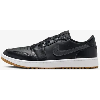 Nike Jordan 1 Retro Low Golf "Black Gum" Schwarz, Größe: 41 - Schwarz