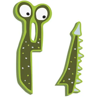 Small Foot Company ABC Buchstaben Monster Clooney Holz