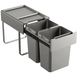 Svita Einbaumülleimer 40 l Grau