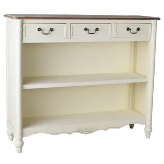 Antik Regal Sideboard Landhaus Anrichte Küchenregal Holzregal Weiss Standregal