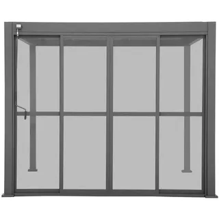 gardenson PERGOLA-SEITENTEIL ca. 300 cm Anthrazit