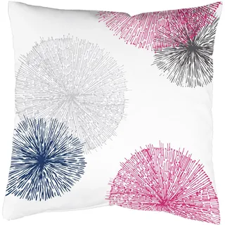 Dekokissen VISION S "SCOPPIO" Gr. 1, lila (beere, bedruckt), B:40cm L:40cm, Polyester, Dekokissen_Sitzkissen_Kissenhüllen, Dekokissen, DIGITALDRUCK, Kissenhülle ohne Füllung, 1 Stück