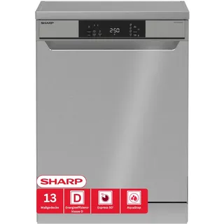 Sharp QW-NA1CF47DS Freistehender Geschirrspüler (freistehend, 598 mm)