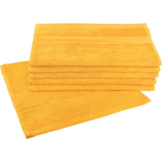 Dyckhoff Siena Gästehandtuch 30 x 50 cm goldgelb