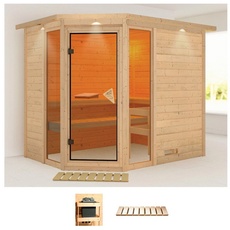 Bild von Sauna »Sina 3«, (Set), ohne Ofen beige