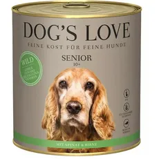 DOG ́S LOVE SENIOR WILD Nassfutter 6x 800g Dosen