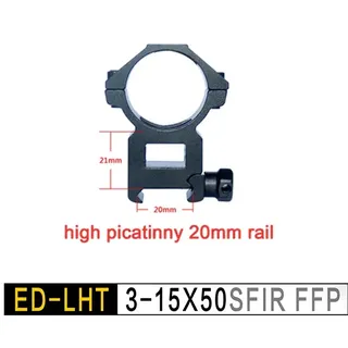 Taktisches Visier, erstes Fokalebene-Absehen, HD-Optik, Hoch 20mm