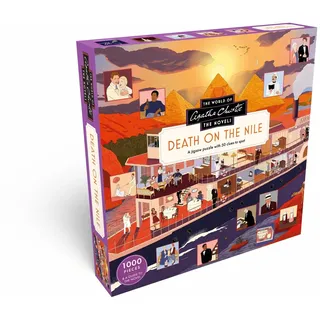 The World of Agatha Christie: Death on the Nile: A 1000-Piece-Jigsaw