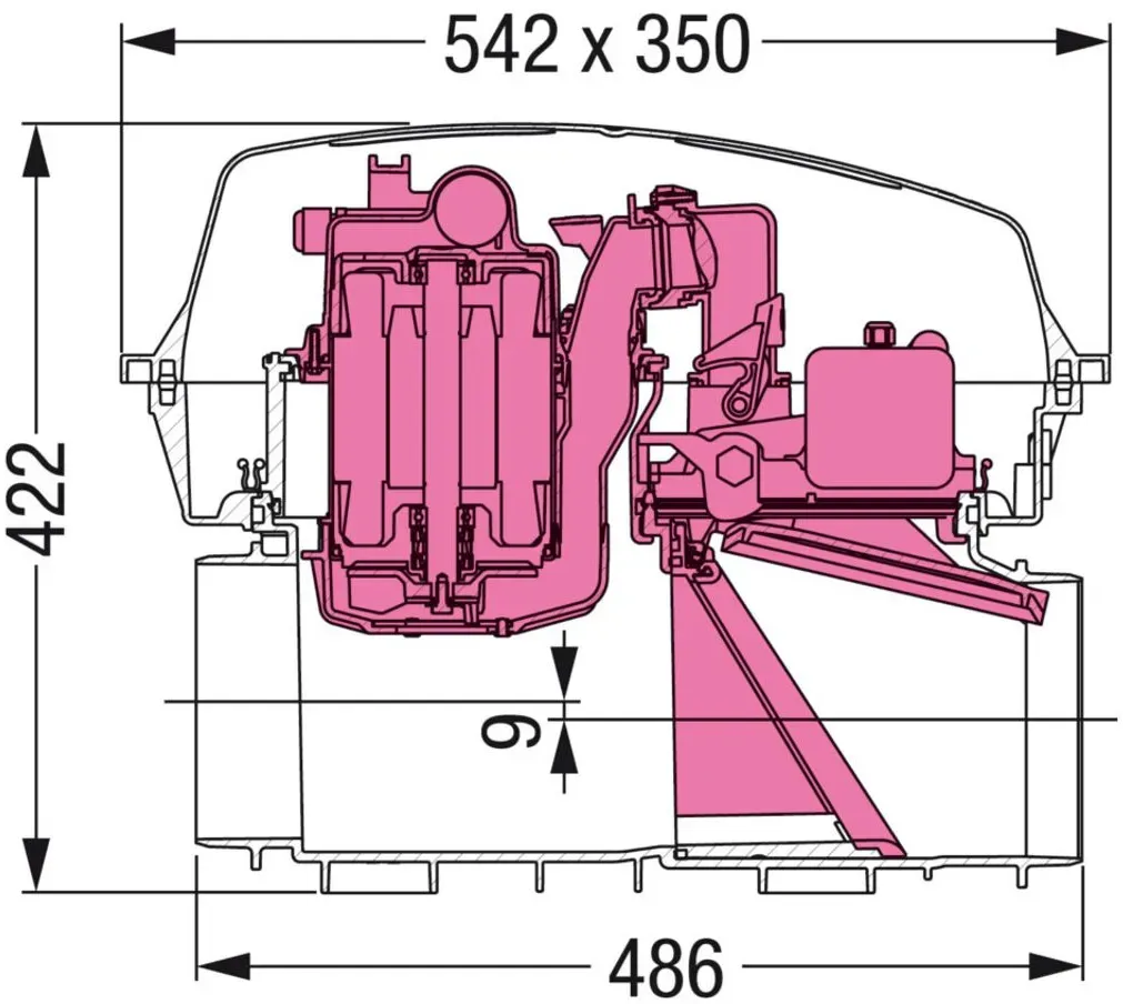 Bild von 24000 Rückstaupumpanlage Pumpfix F Komfort - Modulset