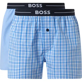 Boss Herren Web-Boxershorts 2er Pack,