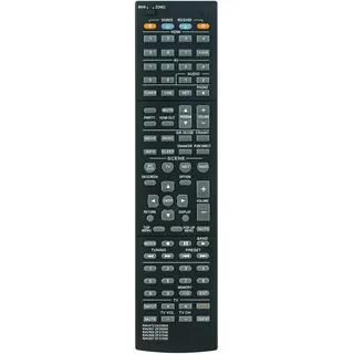 VINABTY RAV472 RAV501 RAV505 RAV506 RAV507 Fernbedienung ersetzen Passend für Yamaha AV Receivers RX-A3040 RX-A2040 HTR-6065 RX-A660 RX-A660BL RX-V773BL RX-V775 RX-V675 RX-V1075 RX-A1030 RX-A830