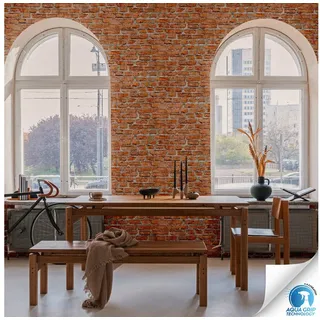 A.S. Création DesignDrop Vliestapete 32 cm x 10 m 784561 Braun/Rot