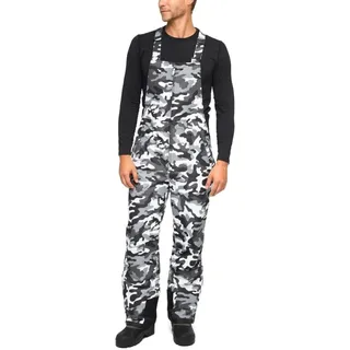 Arctix Herren Essential Isolierte Latzhose, A6 Camo Black, 4X-Large (52-54W 32L)